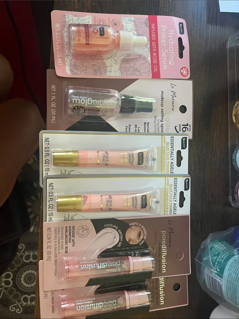 Pink Hydrating Primer & Pore Diffusion Set - Pink